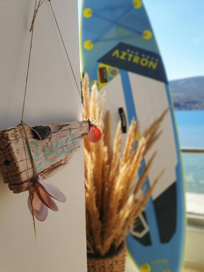 Beach House In Itea-Delphi Bagian luar foto