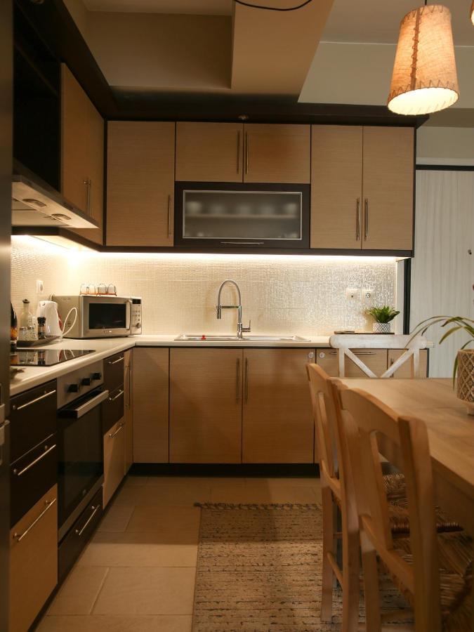 Beach House In Itea-Delphi Bagian luar foto