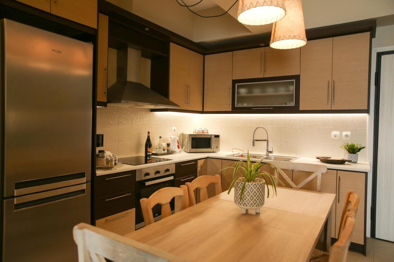 Beach House In Itea-Delphi Bagian luar foto