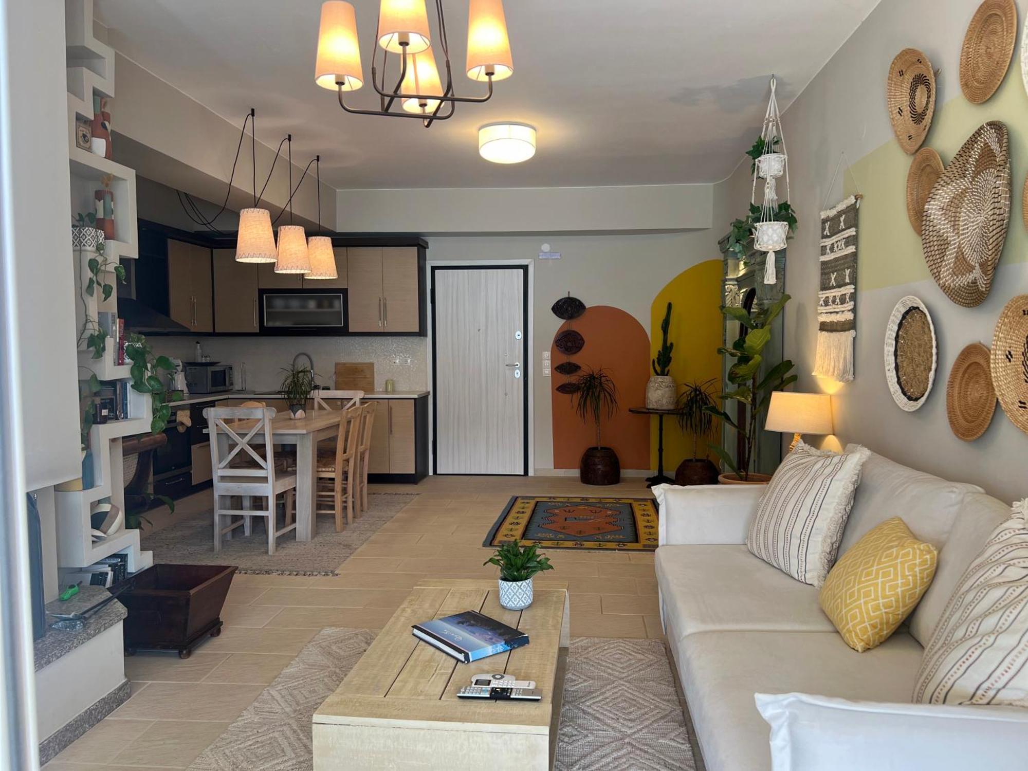 Beach House In Itea-Delphi Bagian luar foto